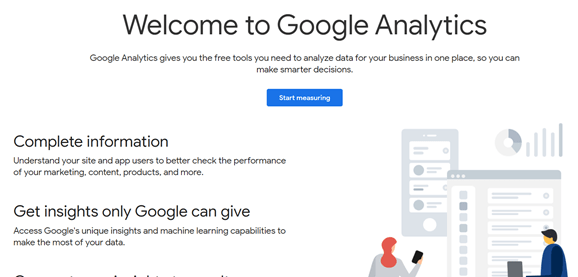Welcome to Google Analytics