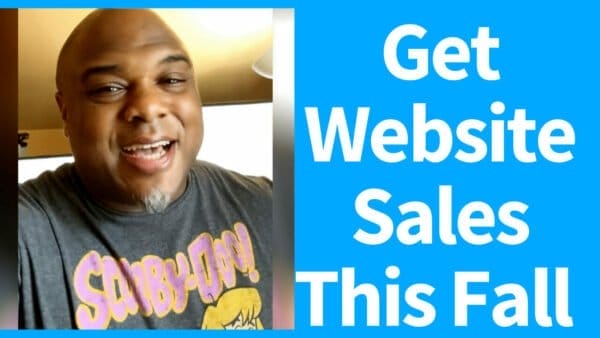 Get Website Sales This Fall