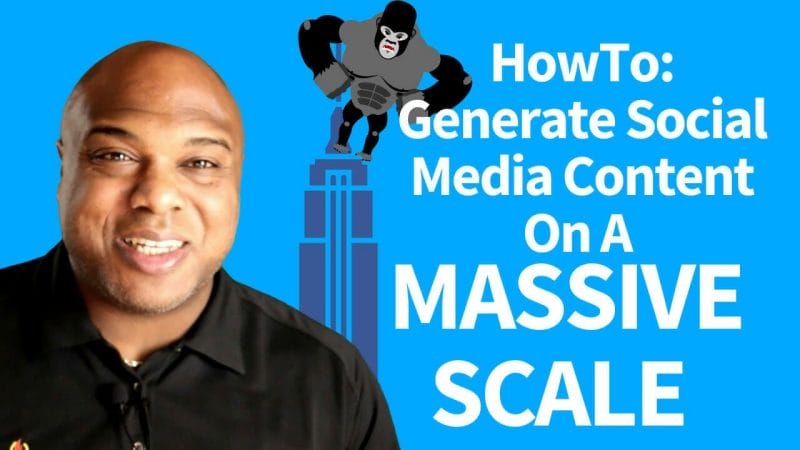 How to generate social media content