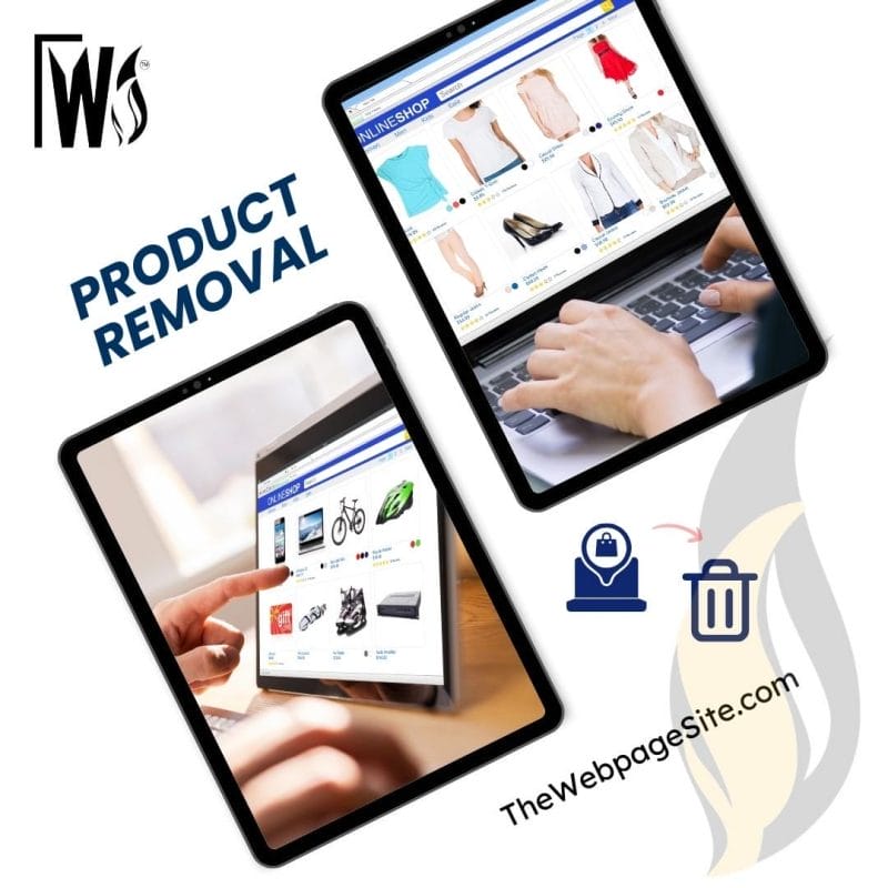 WooCommerce Shop Product Removal