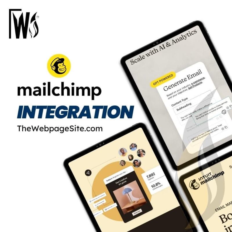 mailchimp email integration
